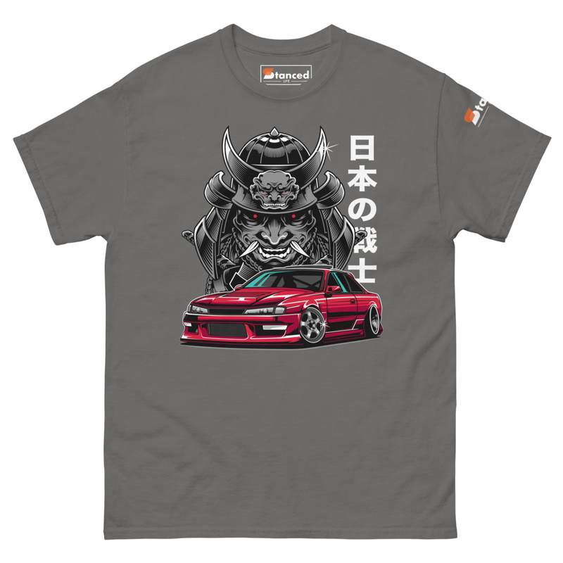 Silvia S14 Samurai Color Graphics Unisex Classic Tee - Charcoal