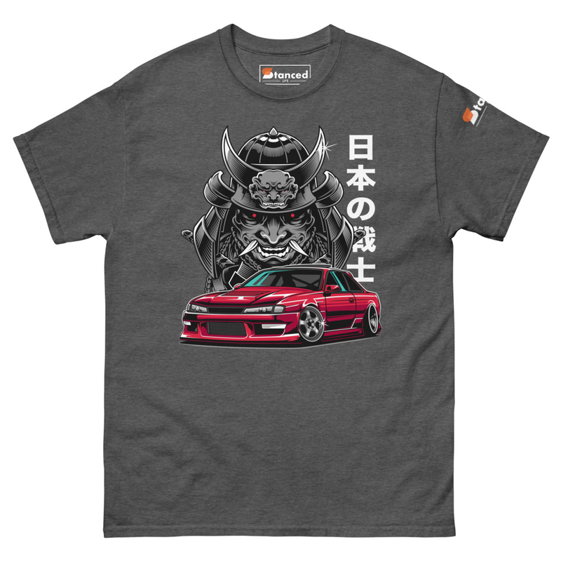 Silvia S14 Samurai Color Graphics Unisex Classic Tee - Dark Heather